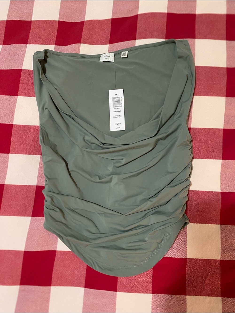 Aritzia cowl neck tank